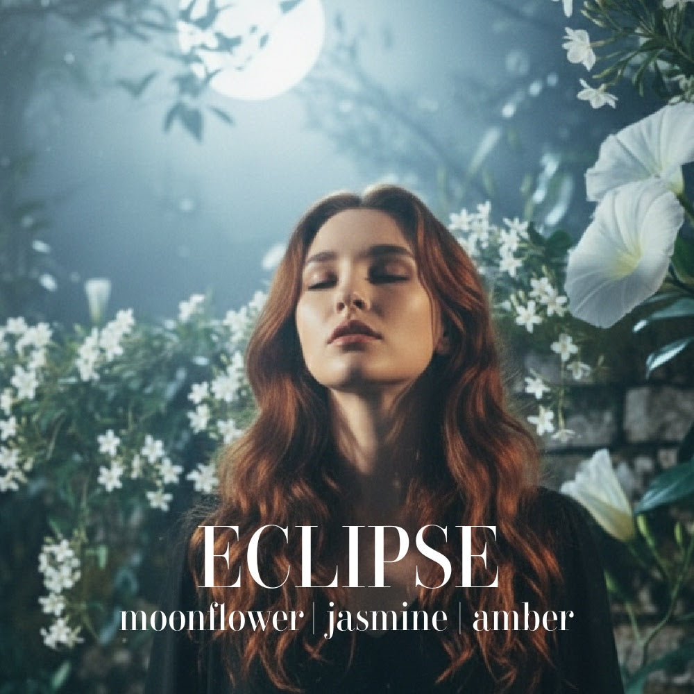 Eclipse Artisan Candle by Atmosphere by BLU - Moonflower and Amberwood scent